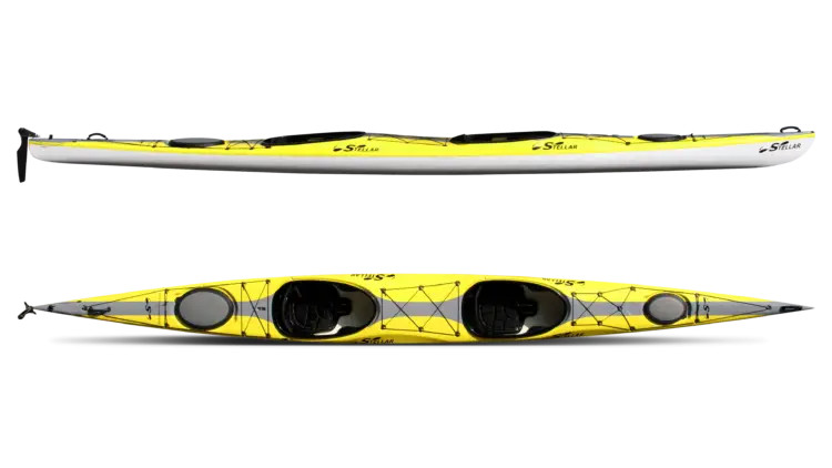 Yellow Tandem Kayak for Water Adventures