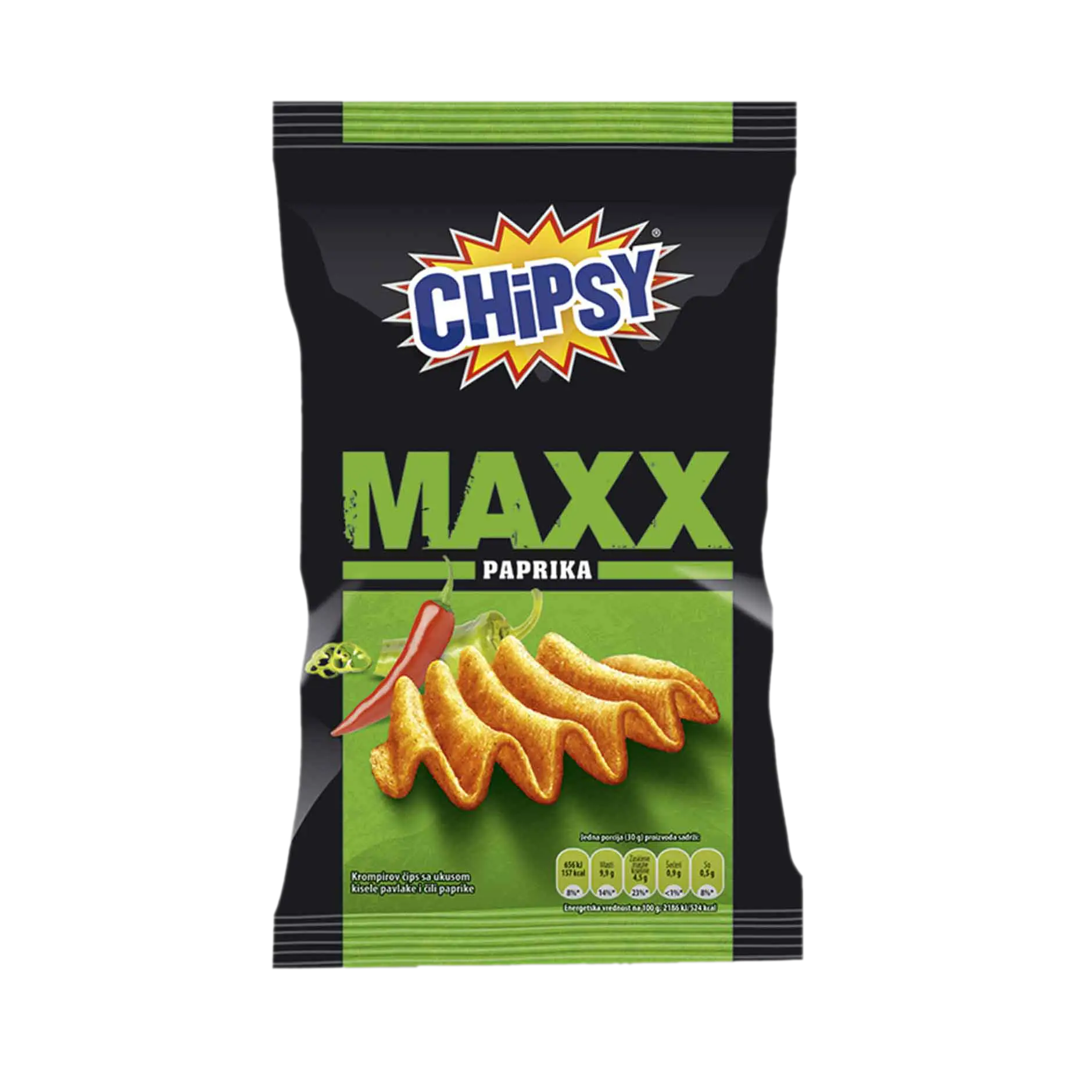 Chipsy Maxx Paprika Snack