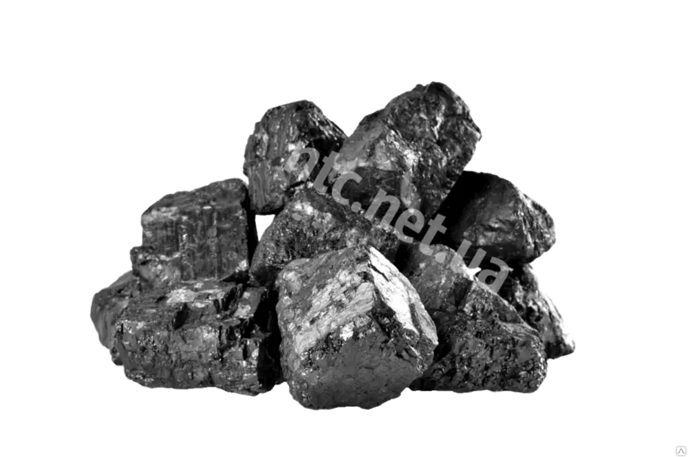 Black Coal Rocks for Fuel