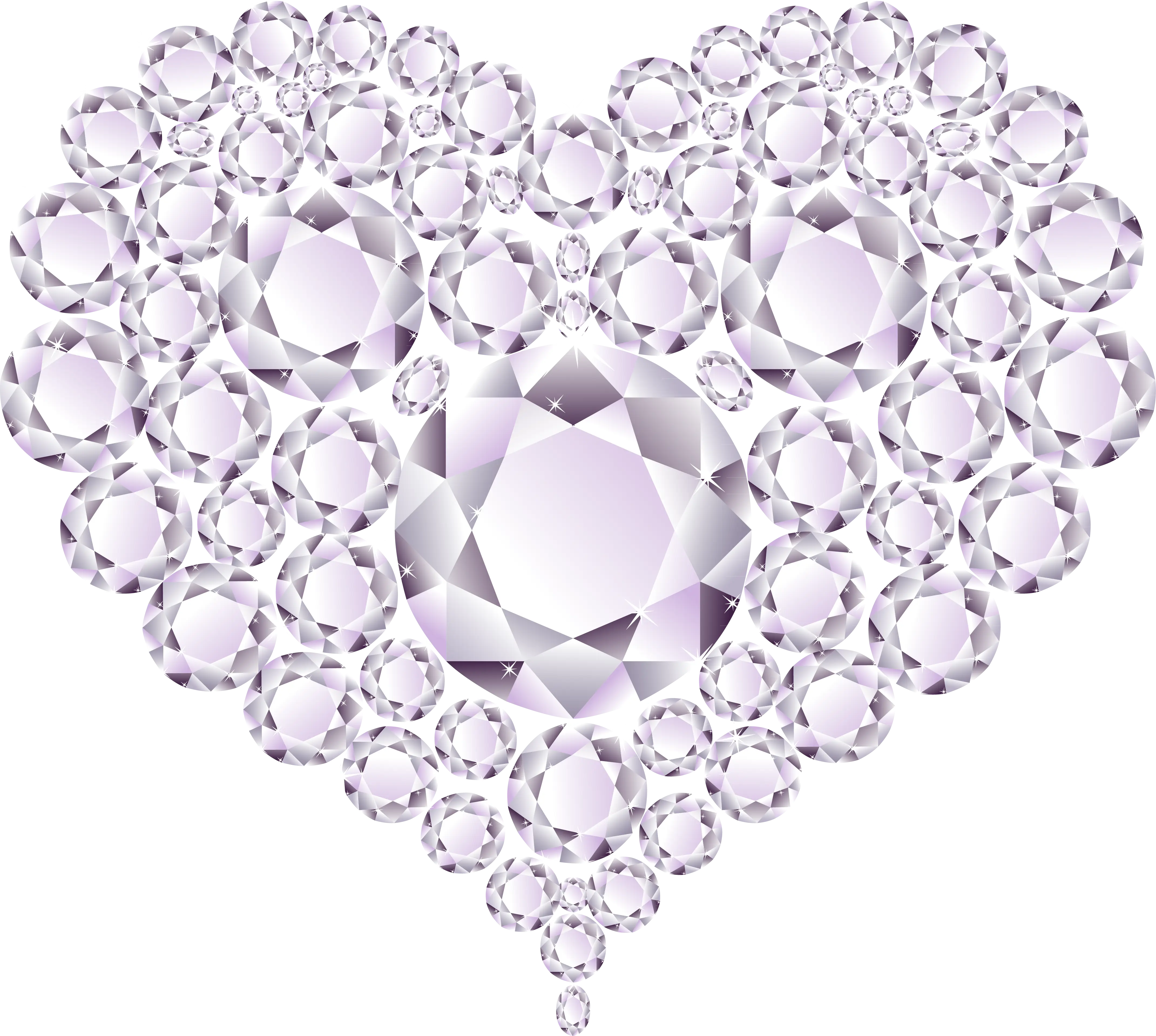 Sparkling Diamond Heart