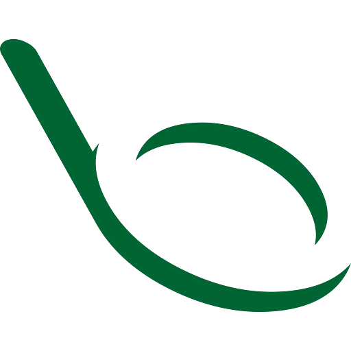 Green Checkmark Curve Symbol