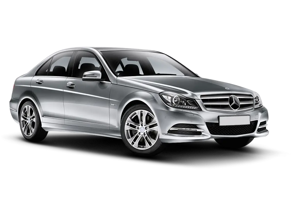 Silver Luxury Sedan Car Design