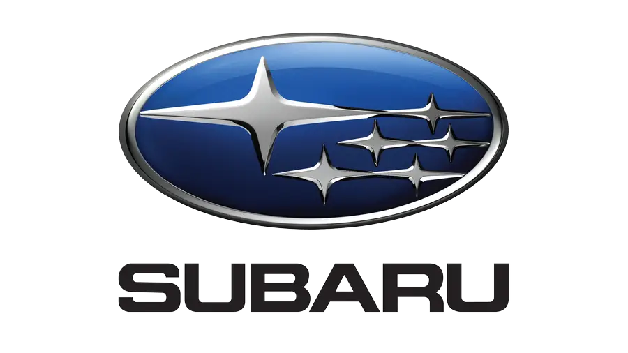 Subaru Logo with Blue and Silver Design