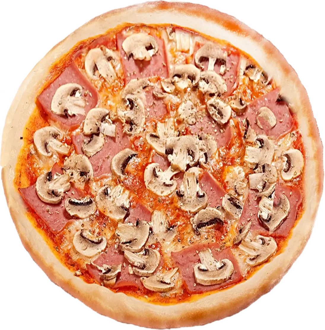 Delicious Mushroom and Pepperoni Pizza