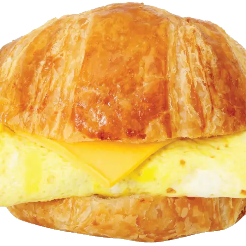 Egg and Cheese Croissant Sandwich