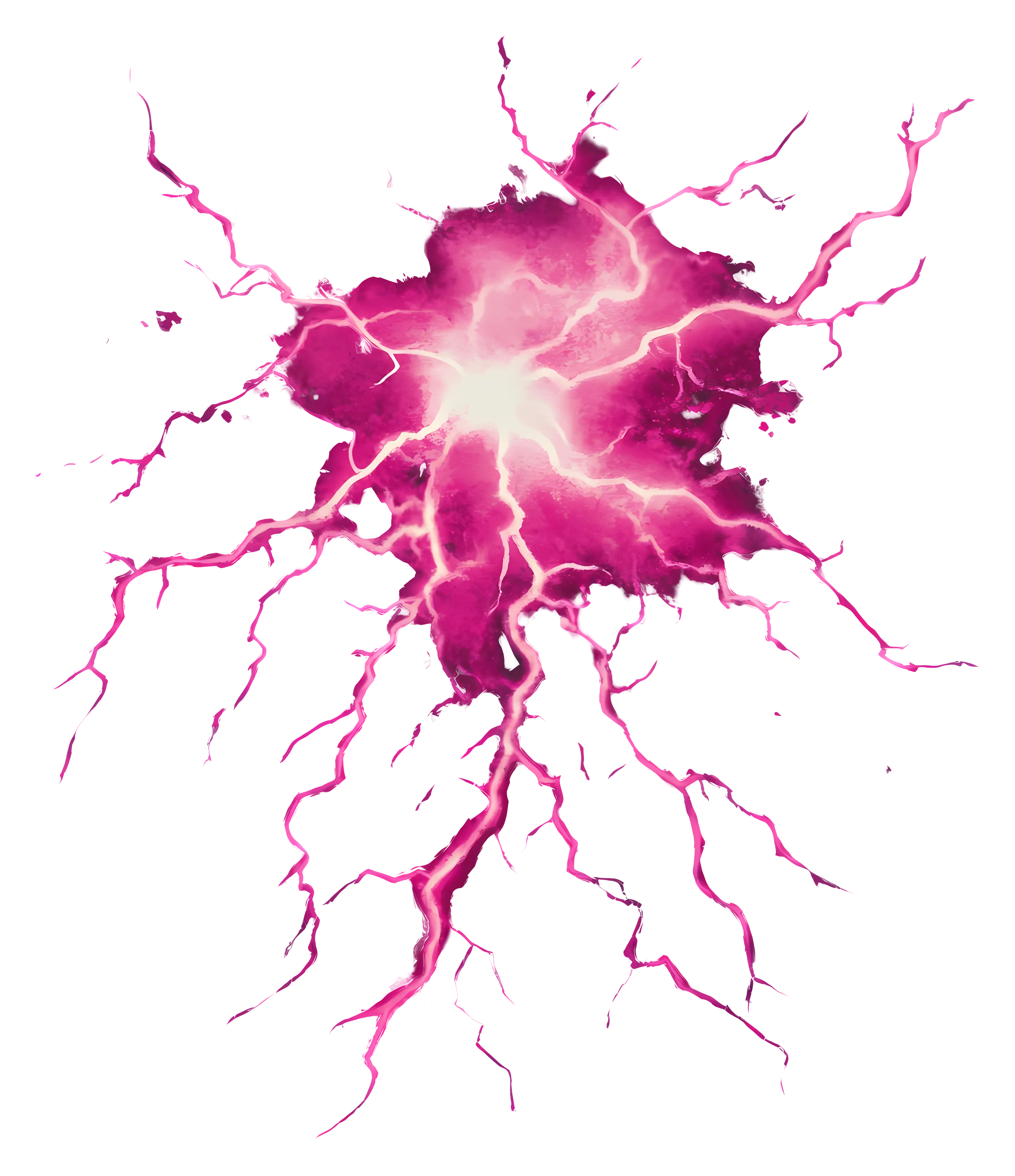 Pink Lightning Energy Burst
