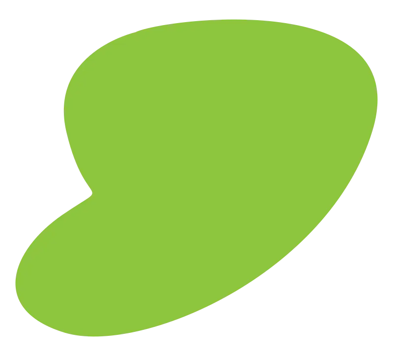 Simple Green Abstract Shape