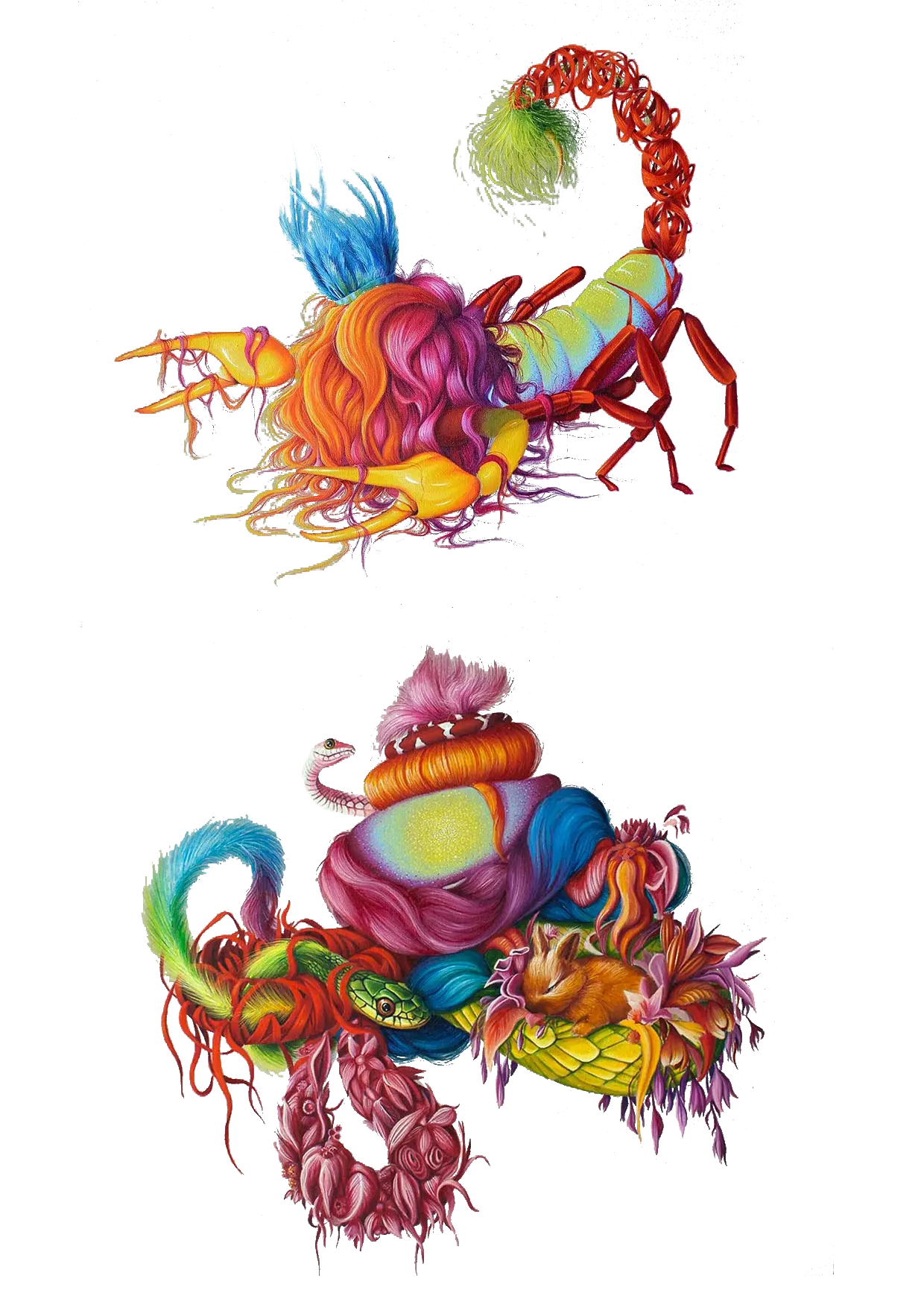 Colorful Fantasy Insects