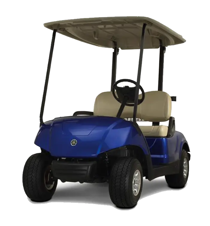 Blue Golf Cart for Transportation