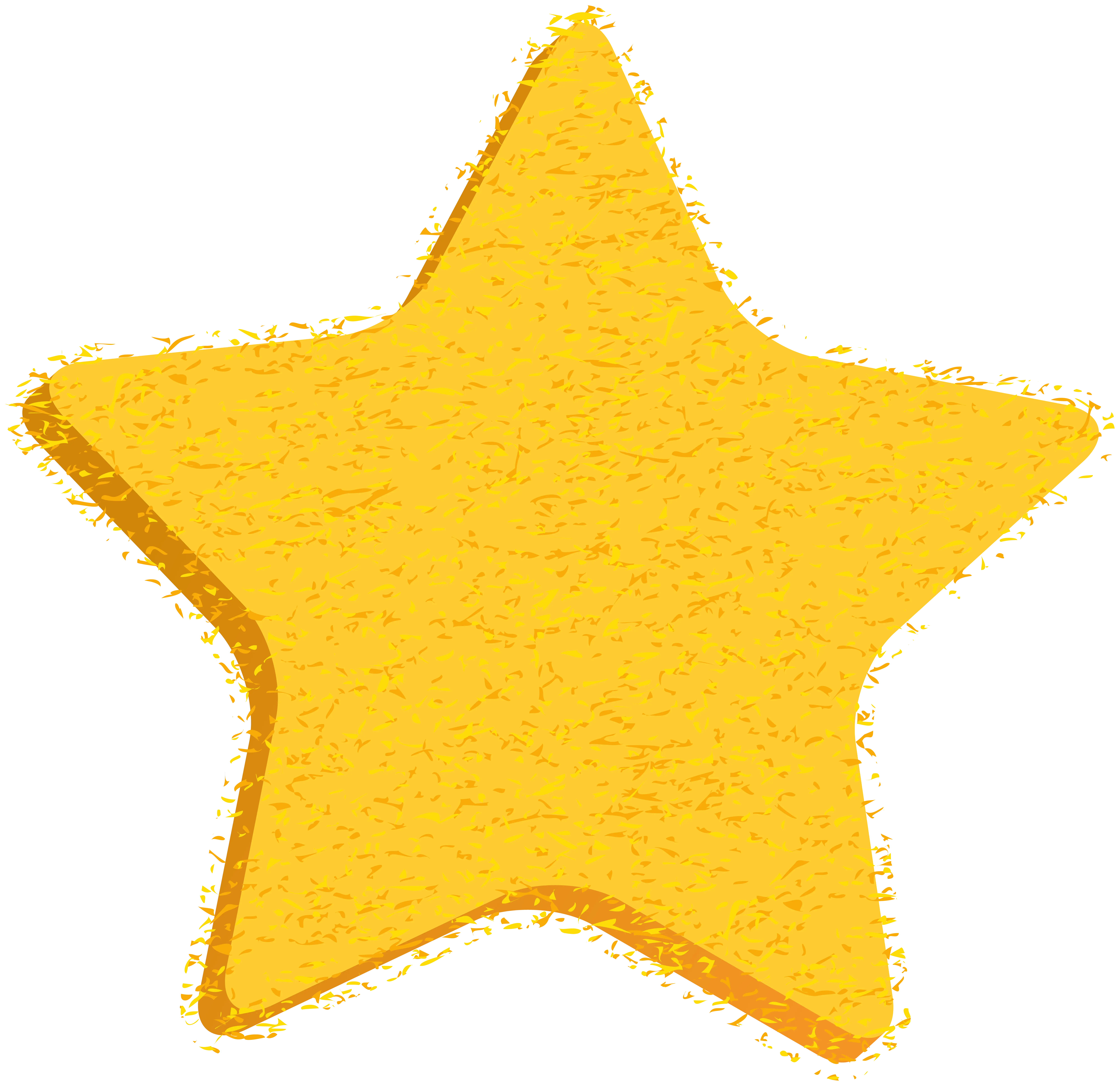 Yellow Decorative Star