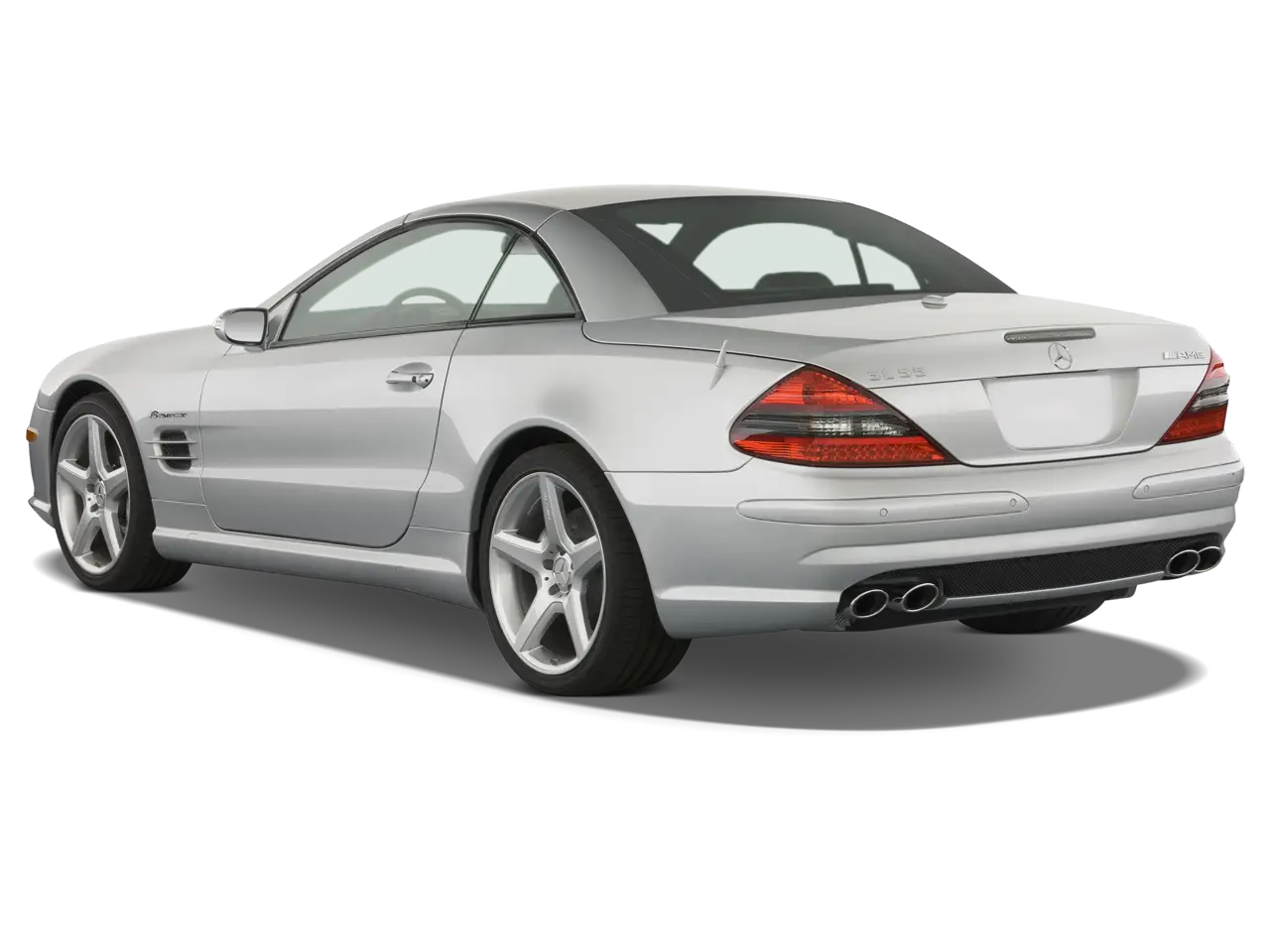 Silver Sports Car in Luxury Design