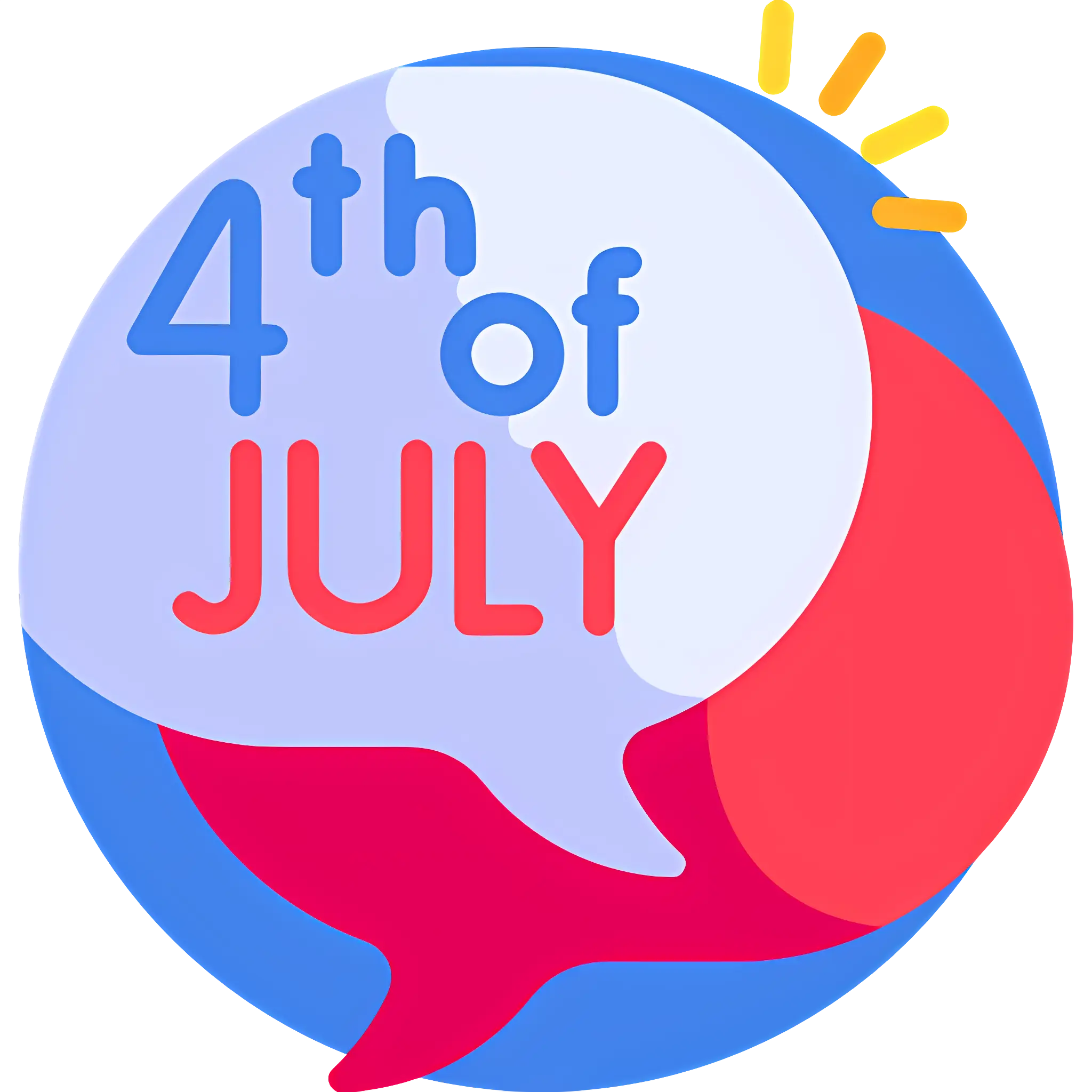 4th of July Celebration Icon