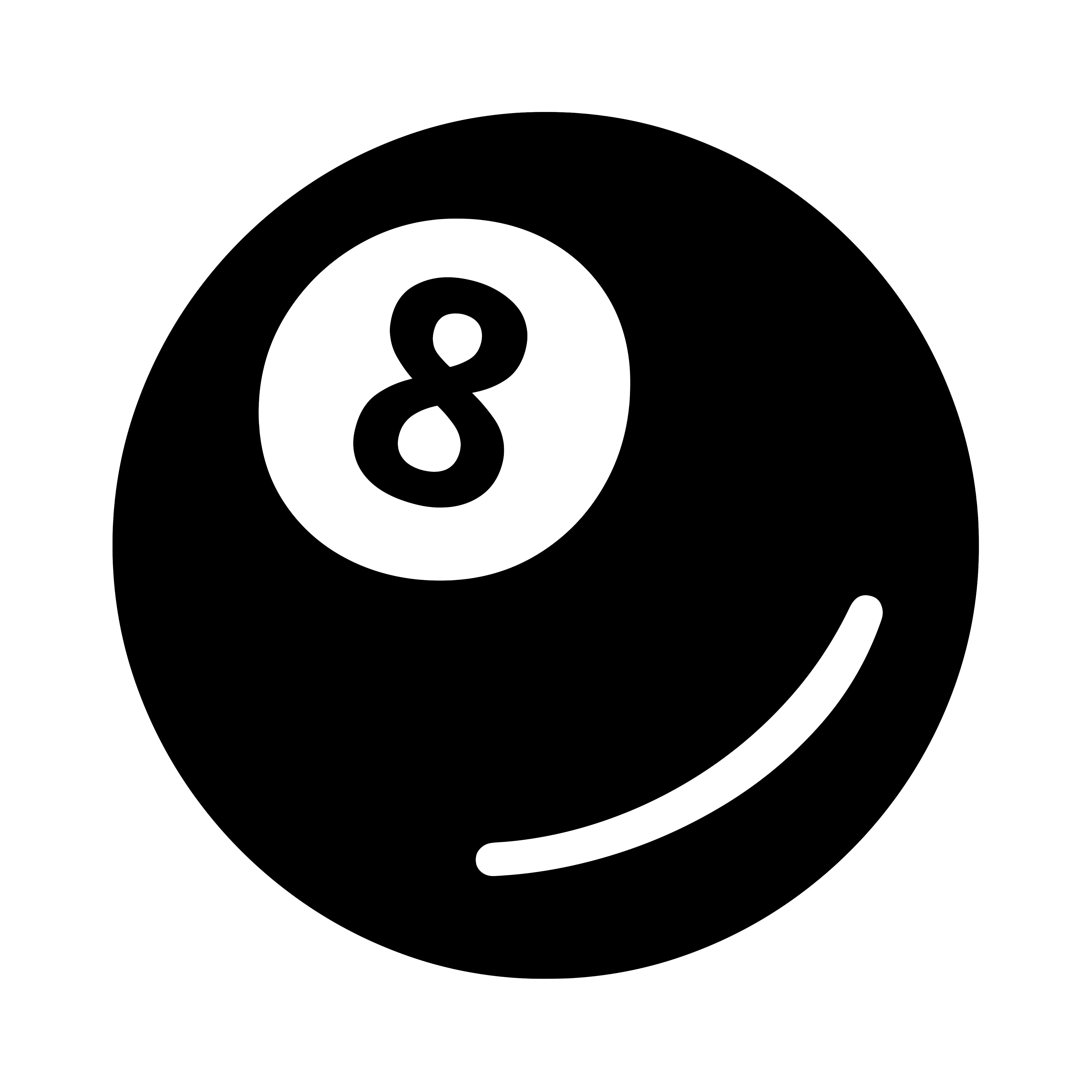 Classic Black Eight Ball for Pool