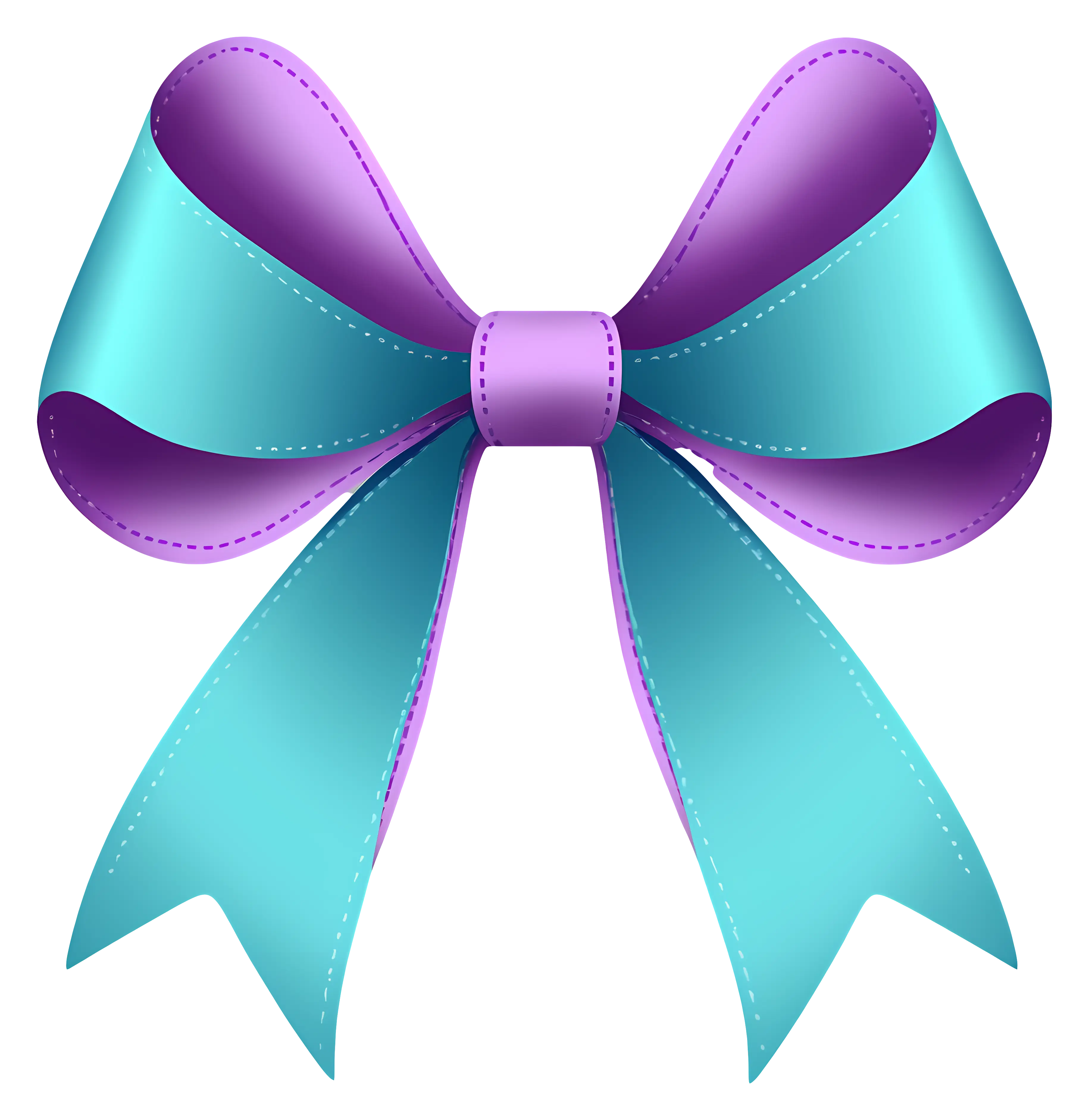 Elegant Pink Ribbon Bow