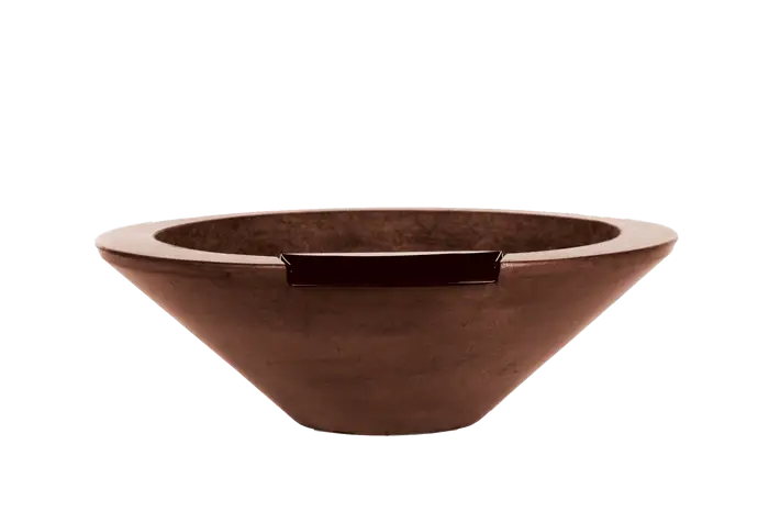 Brown Fire Bowl for Outdoor Use