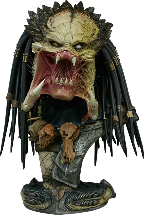 Detailed Alien Creature Statue