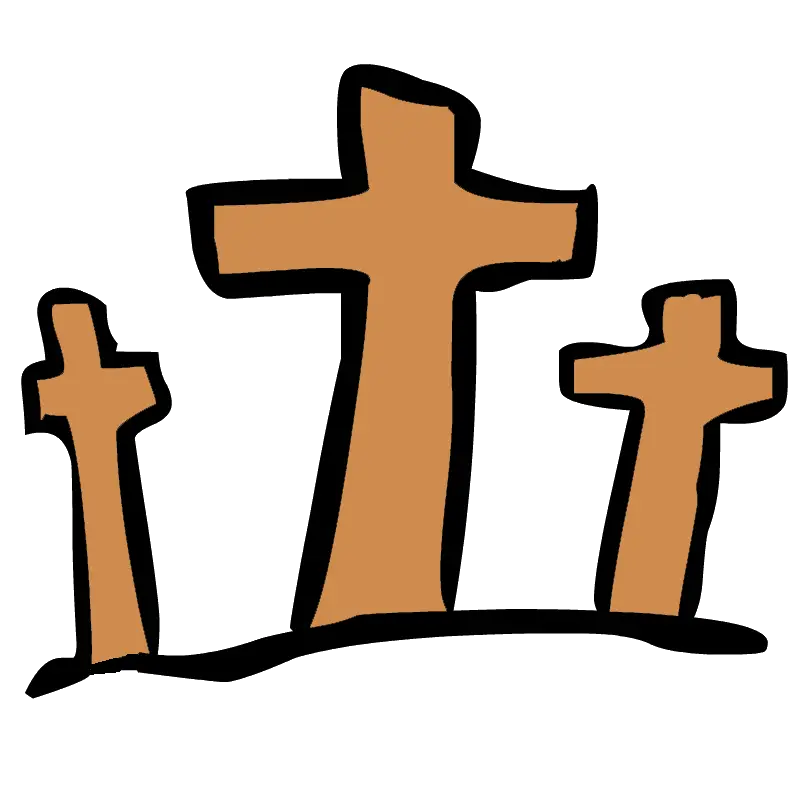 Grave Crosses Symbol