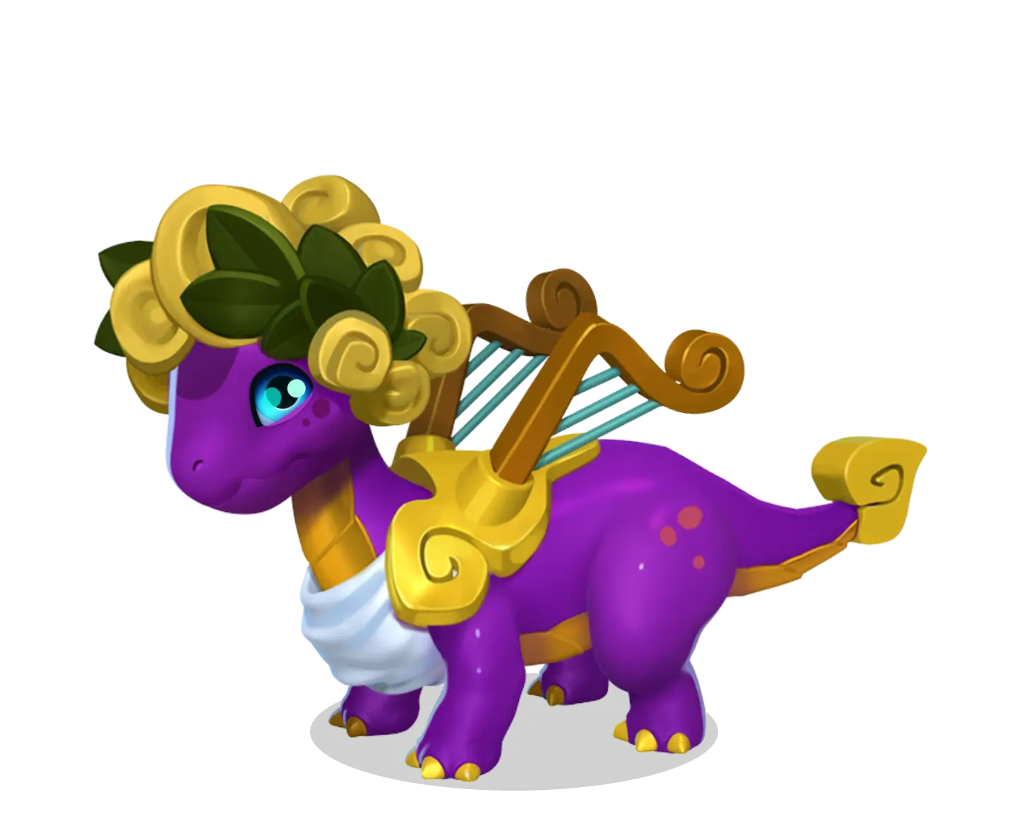 Purple Mythical Dragon