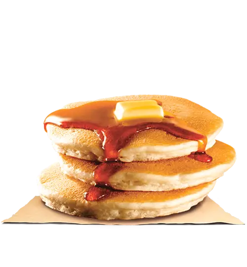 Pancakes with Syrup and Butter