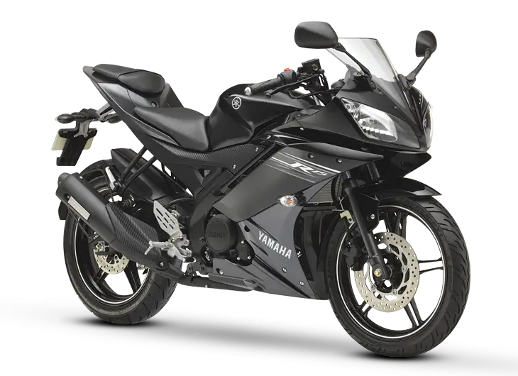 Black Sports Motorcycle with Sleek Design