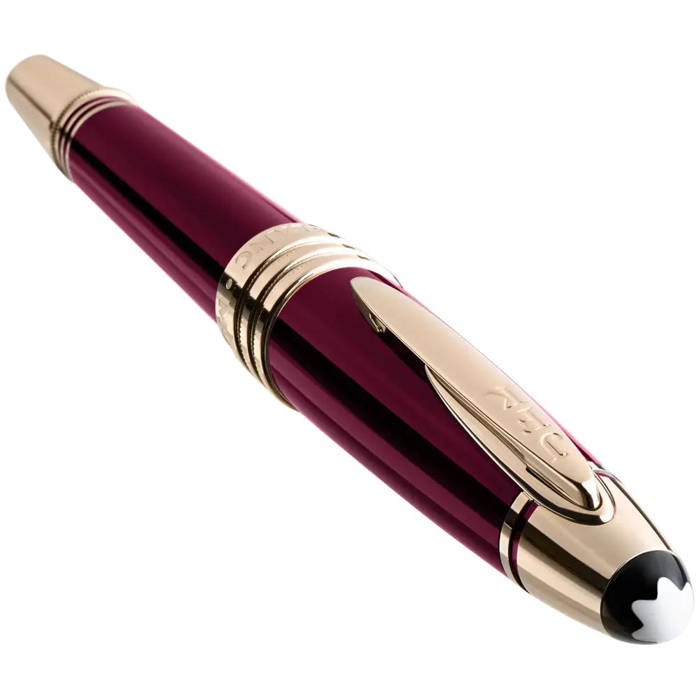 Elegant Luxury Fountain Pen with Gold Accents
