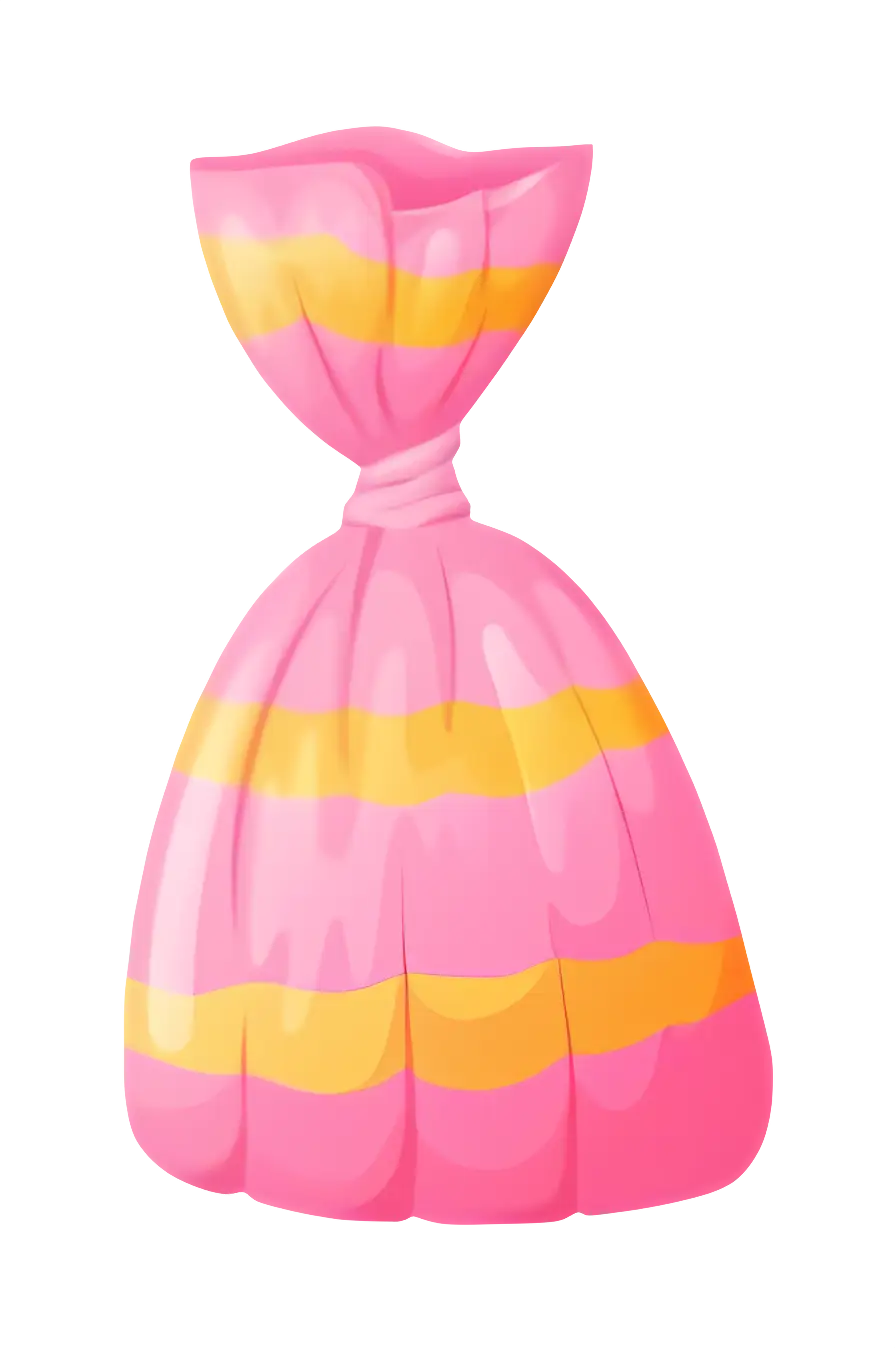 Pink Wrapped Candy