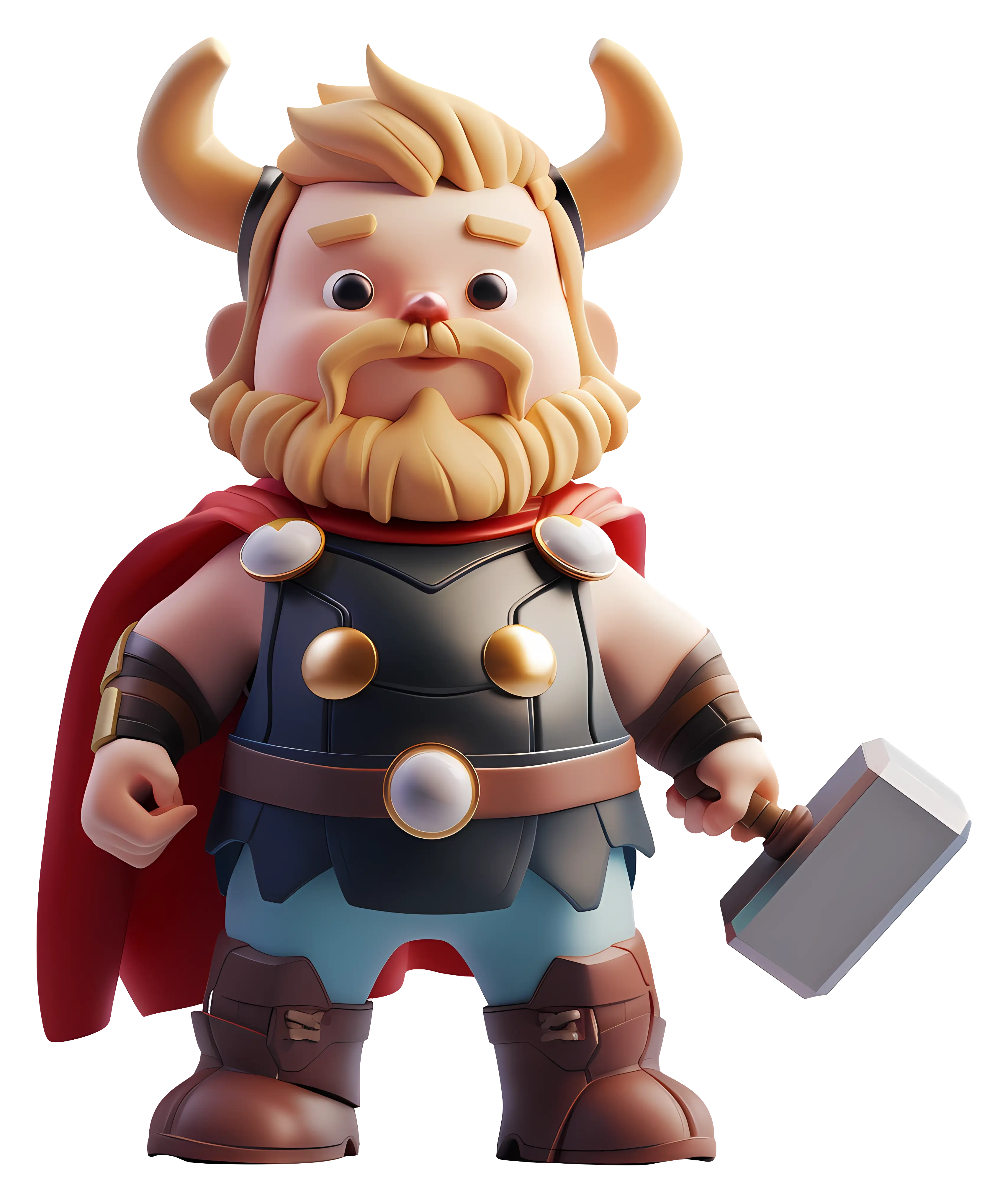 Cartoon Viking Character