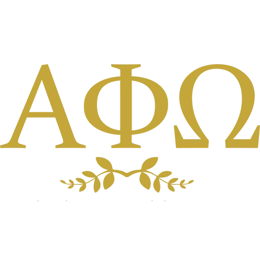 Greek Letters Alpha Phi Omega Symbol
