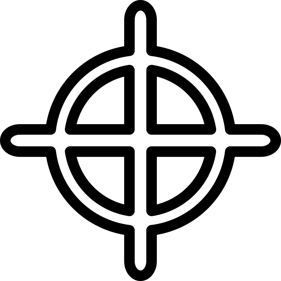 Crosshair Target Symbol