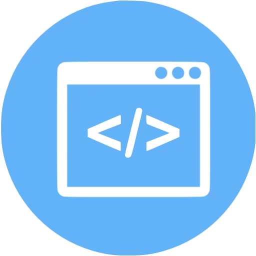 Coding Window Symbol for Technology
