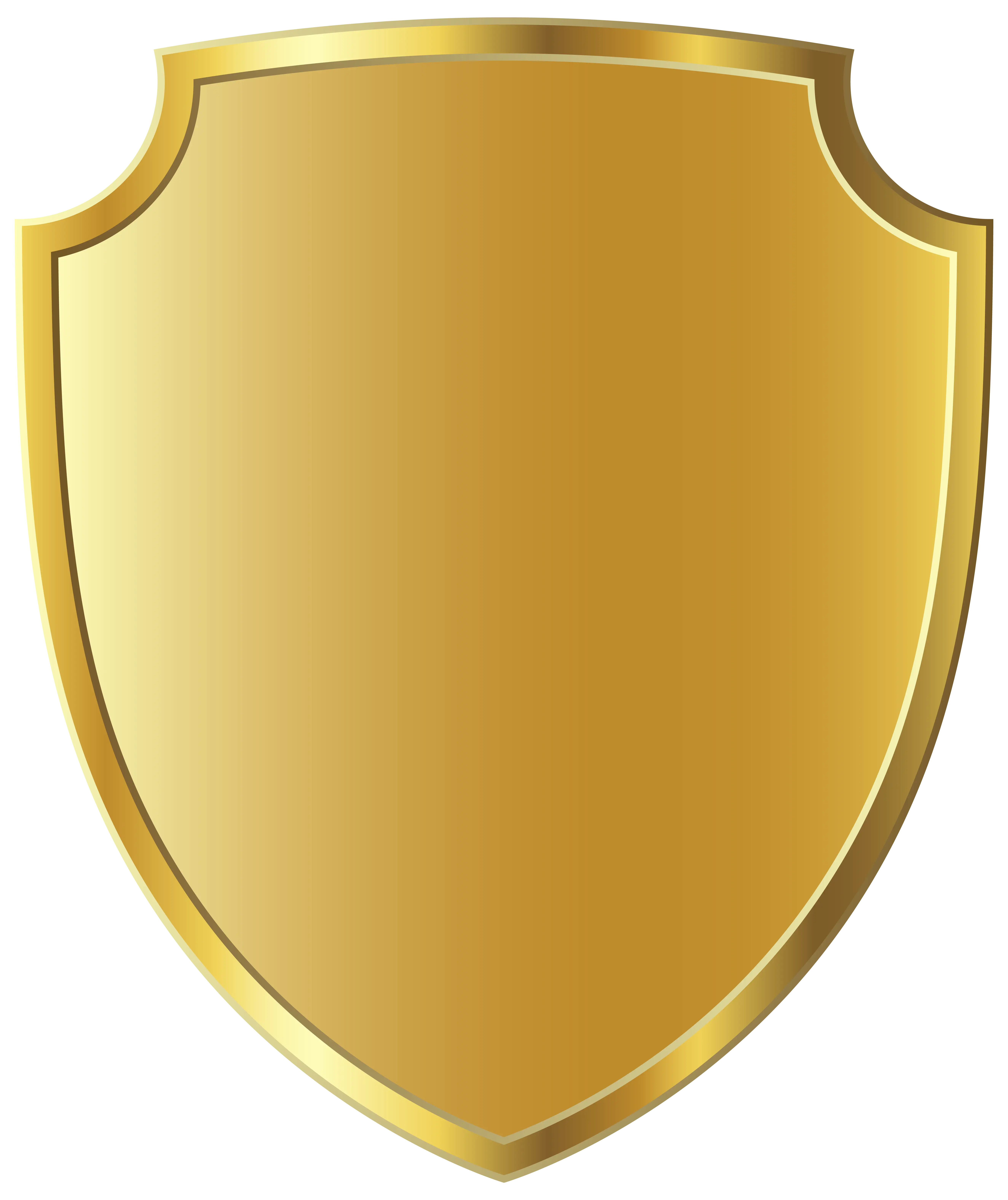 Golden Shield Illustration