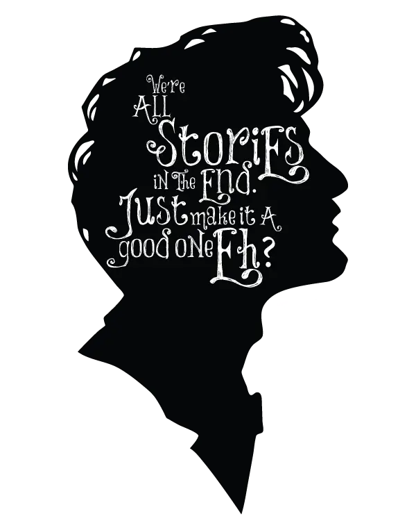 Silhouette with Inspirational Quote