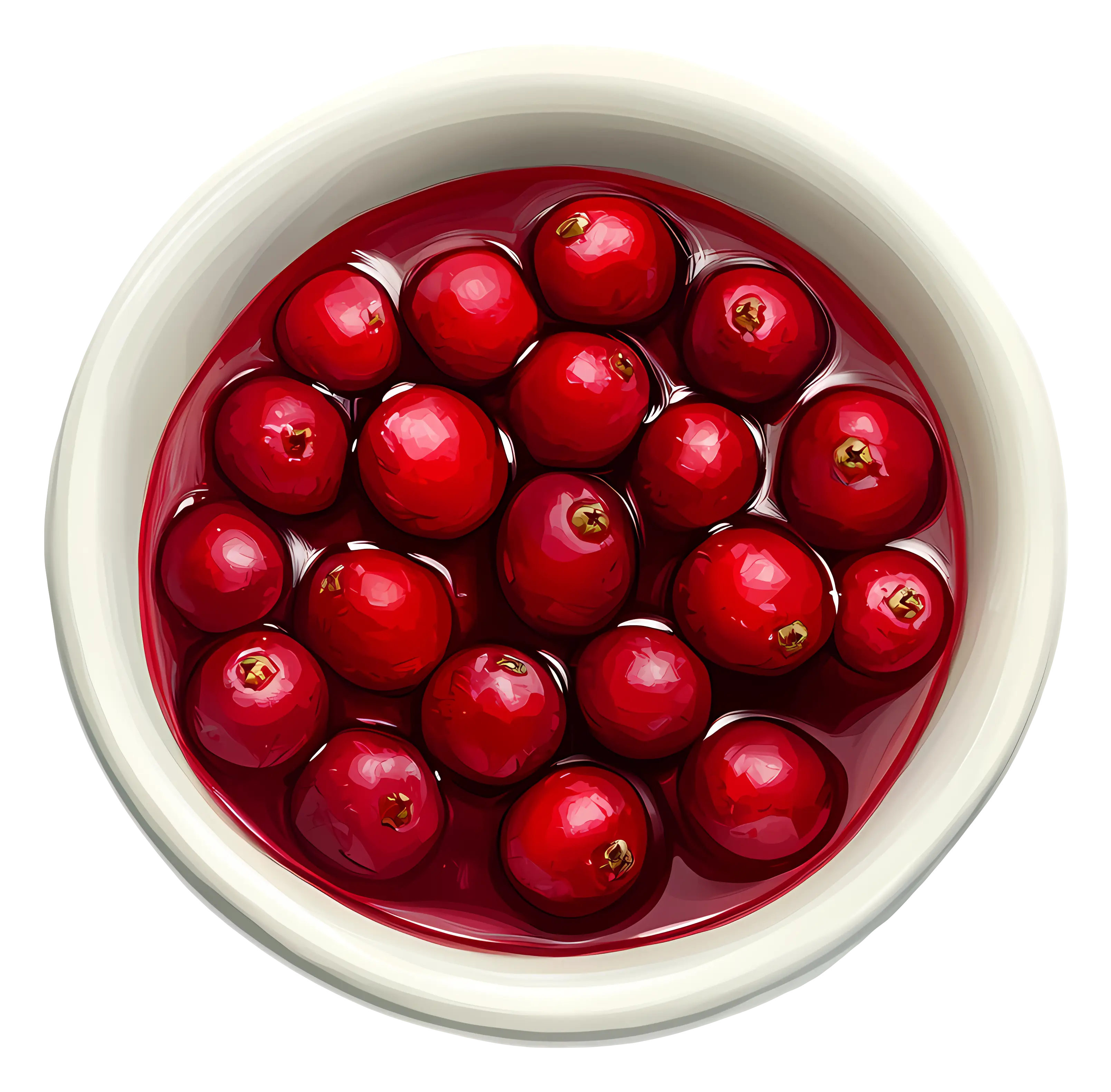 Bowl of Cranberries