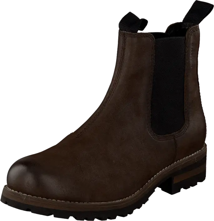 Brown Chelsea Boot in Leather