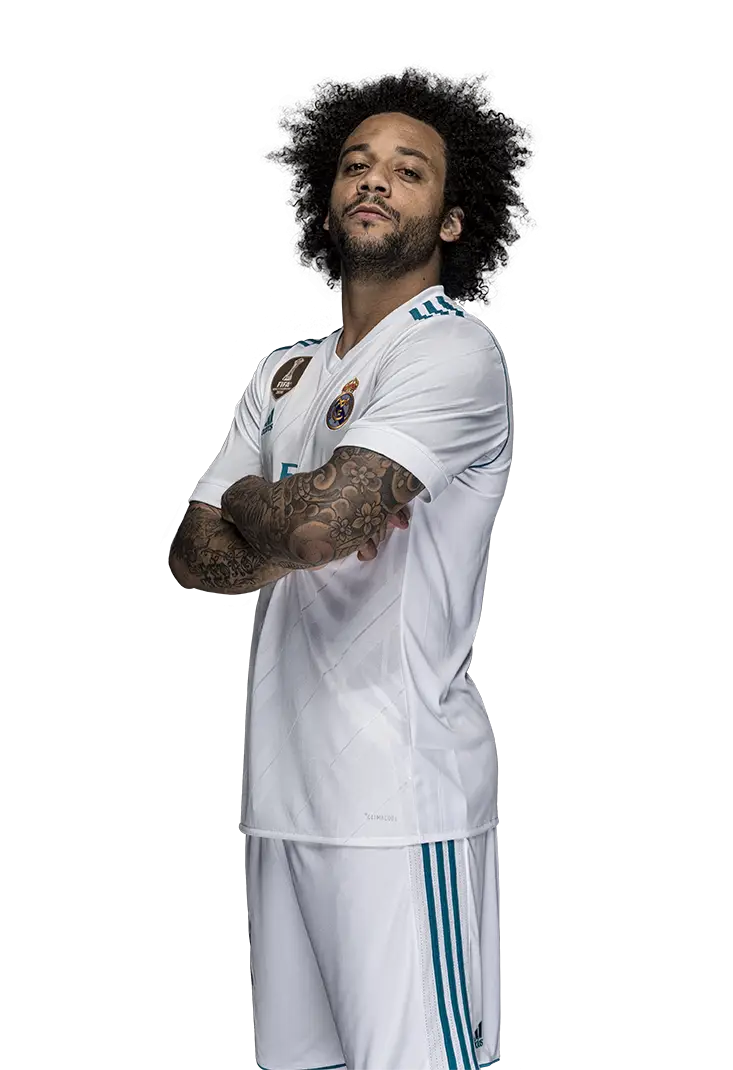 Confident Soccer Player in Team Uniform
