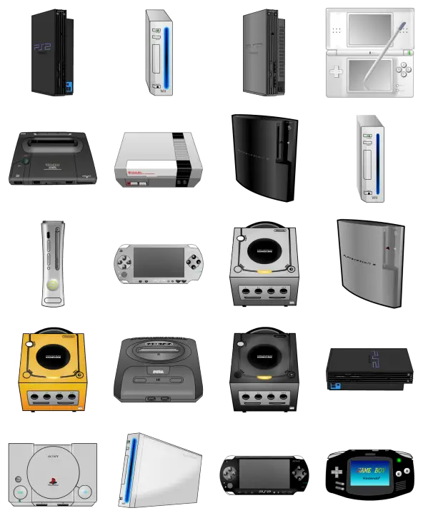 Various Game Consoles Collection
