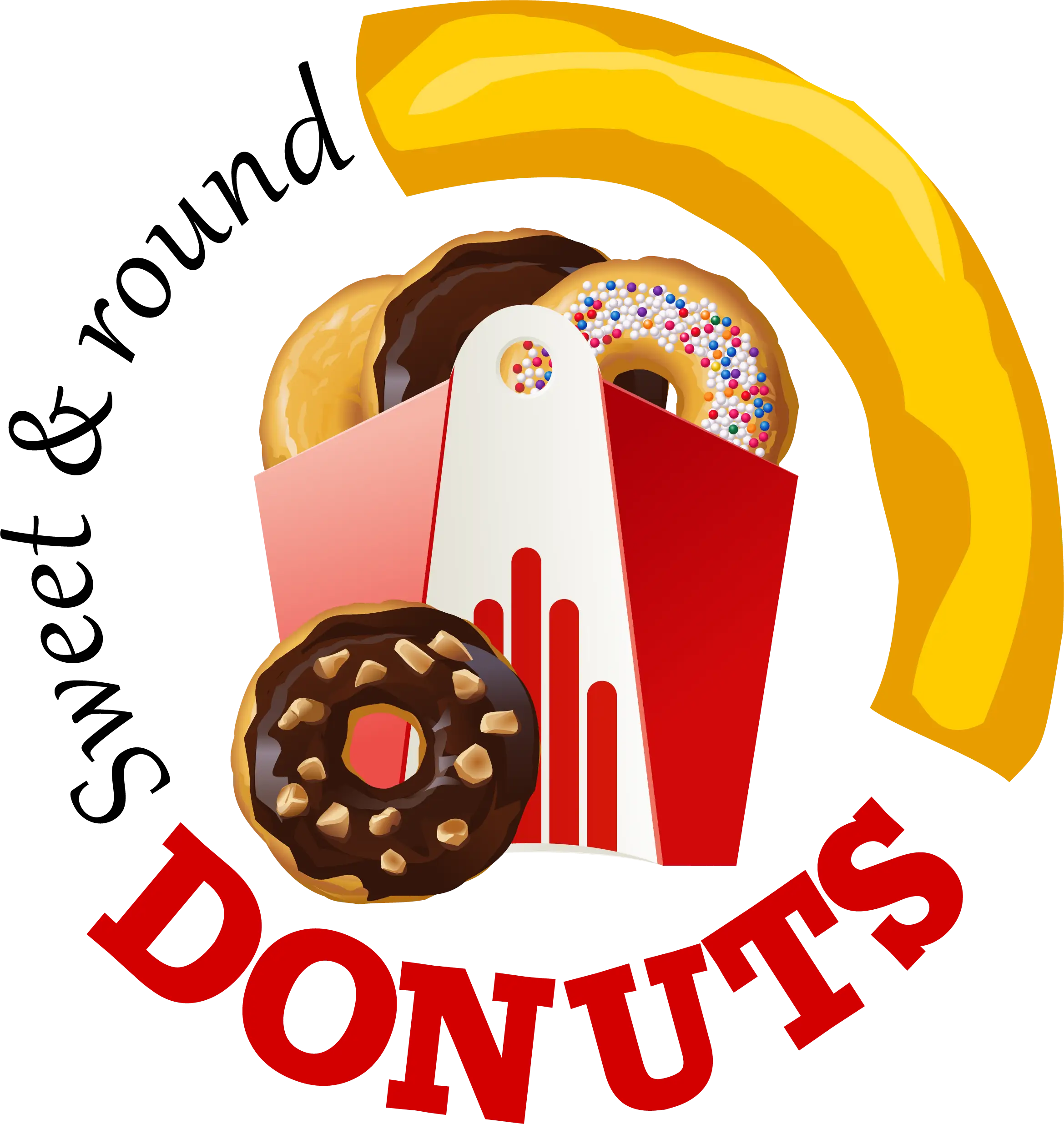 Sweet &amp; Round Donuts in Box