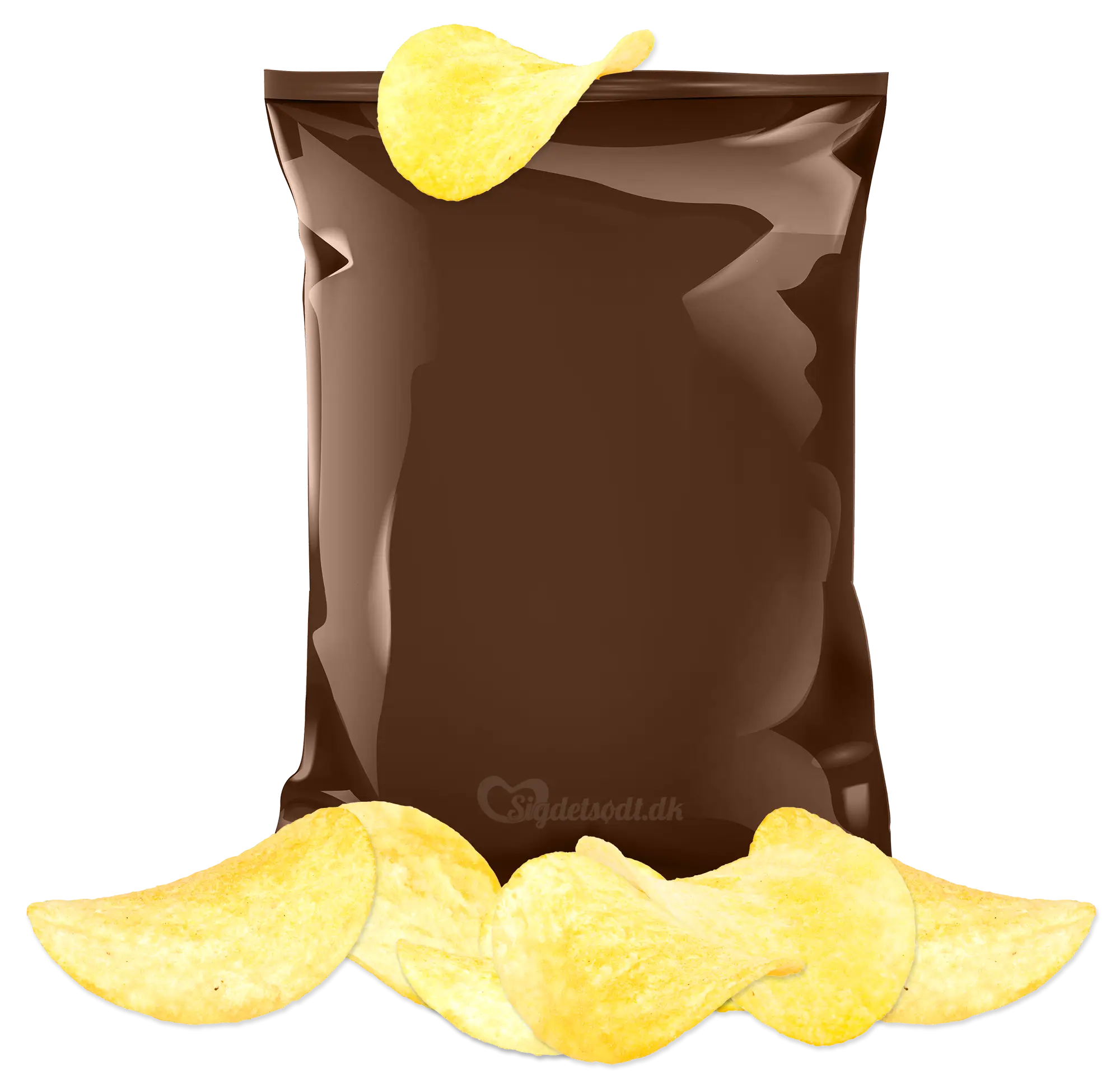 Delicious Potato Chips in Bag
