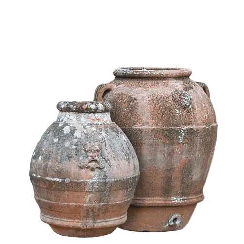 Rustic Clay Pots