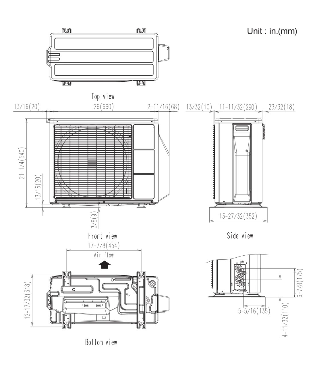 Technical Blueprint with Measurements