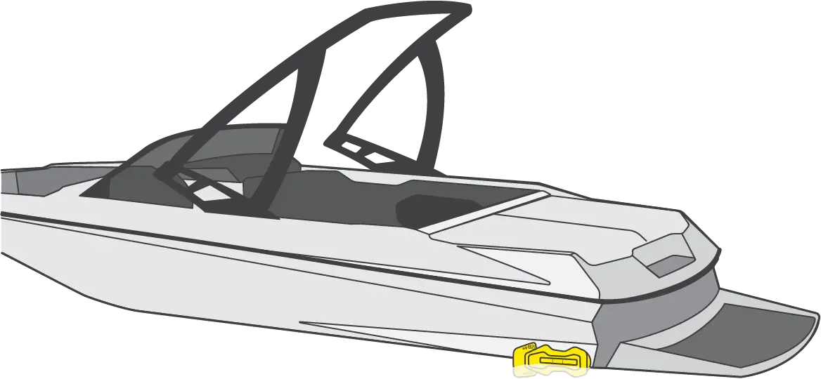 Modern Speedboat Illustration