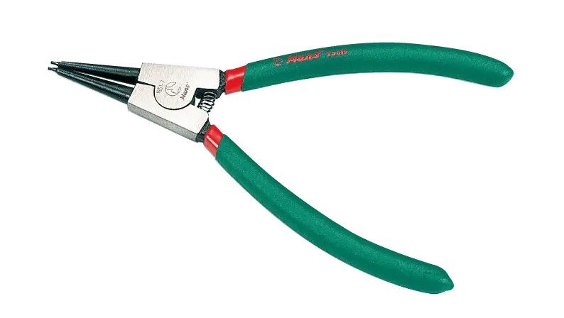 Needle-Nose Pliers with Green Handle