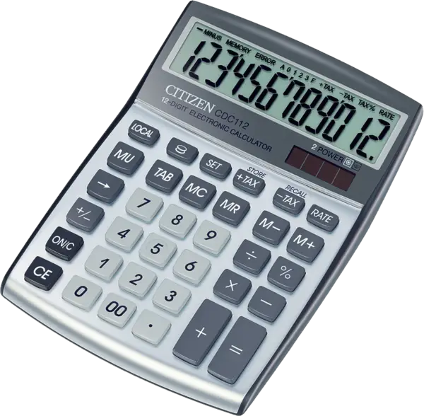 Digital Electronic Calculator for Math Calculations