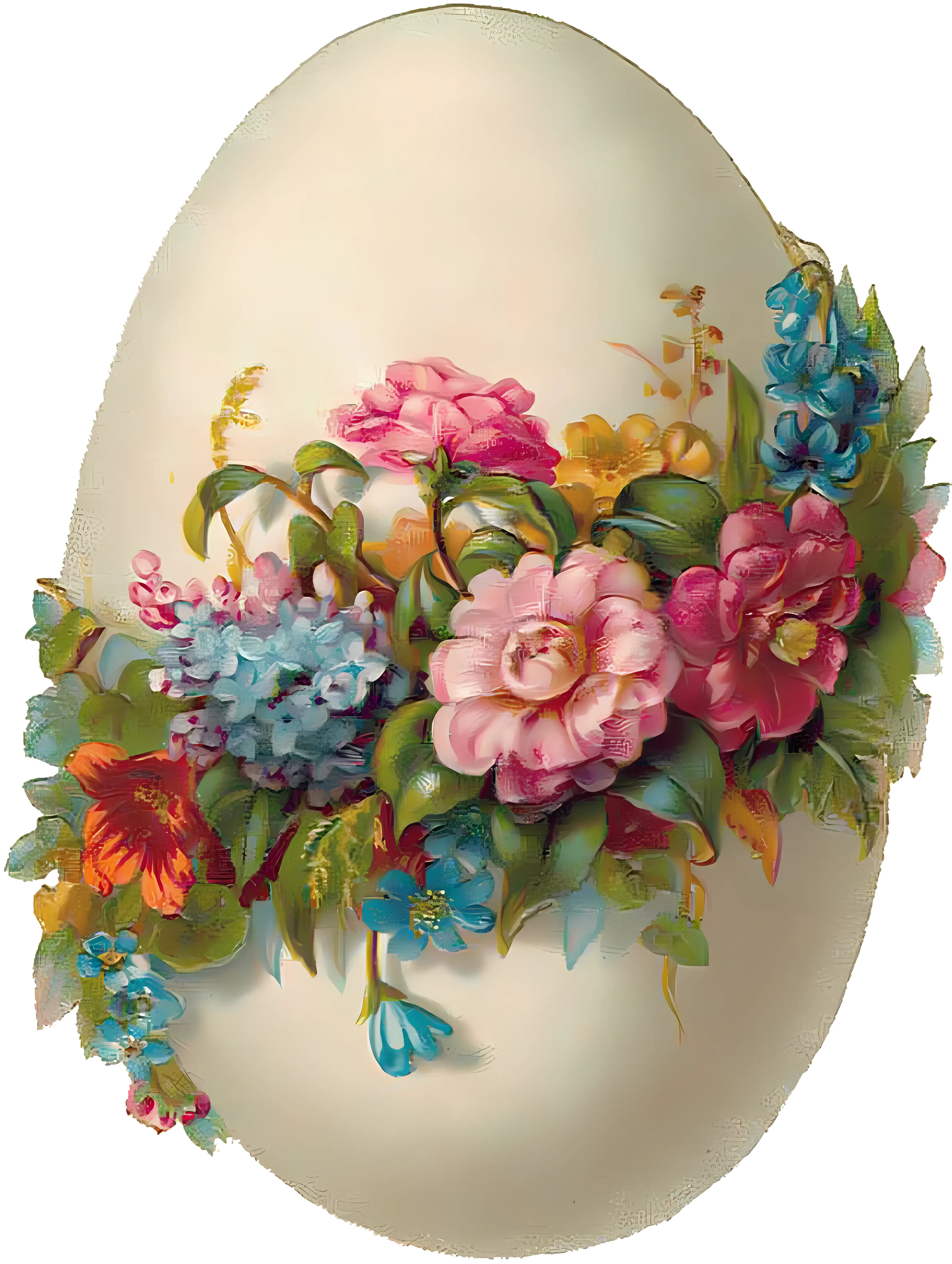 Beautifully Decorated Easter Egg
