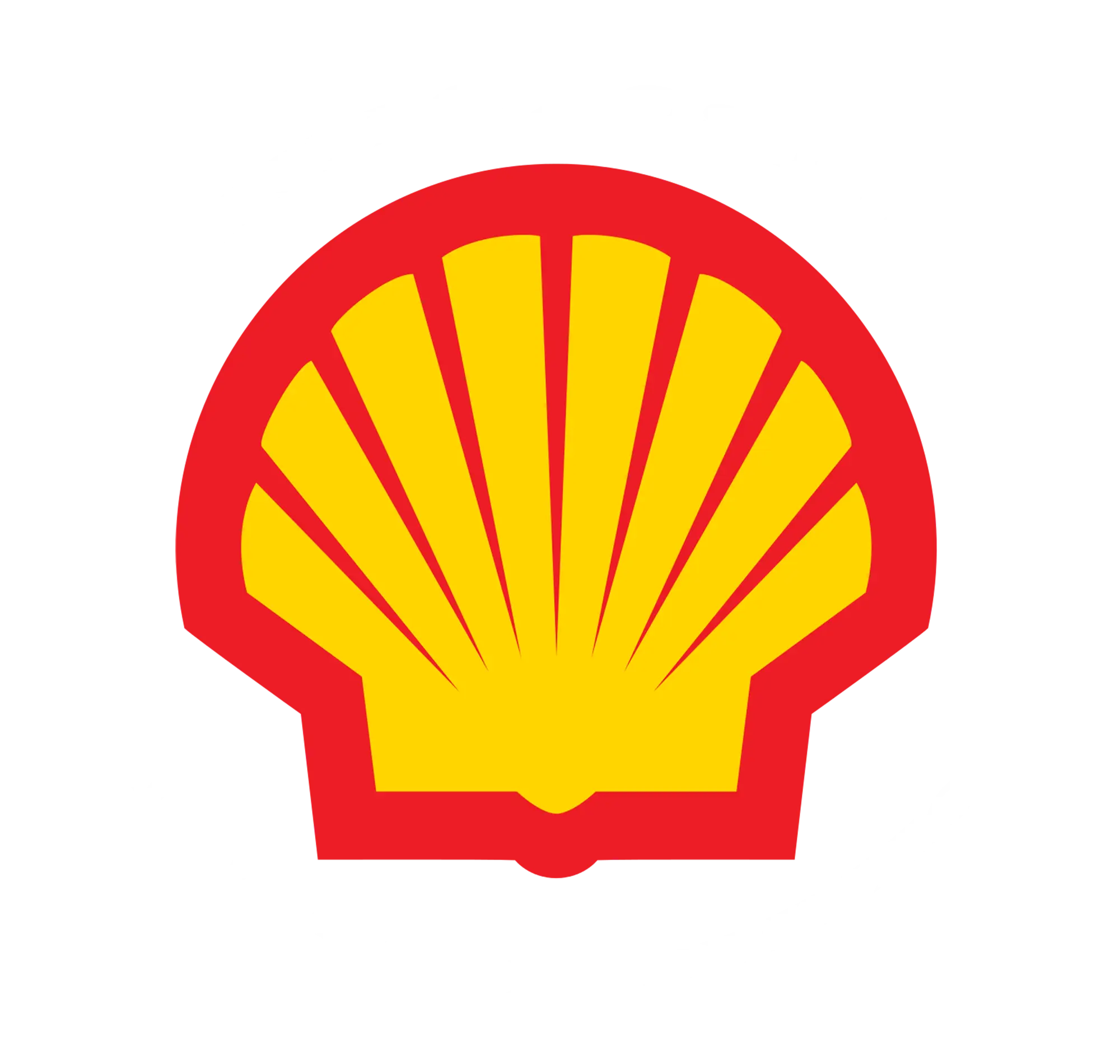 Shell Logo in Yellow and Red Design