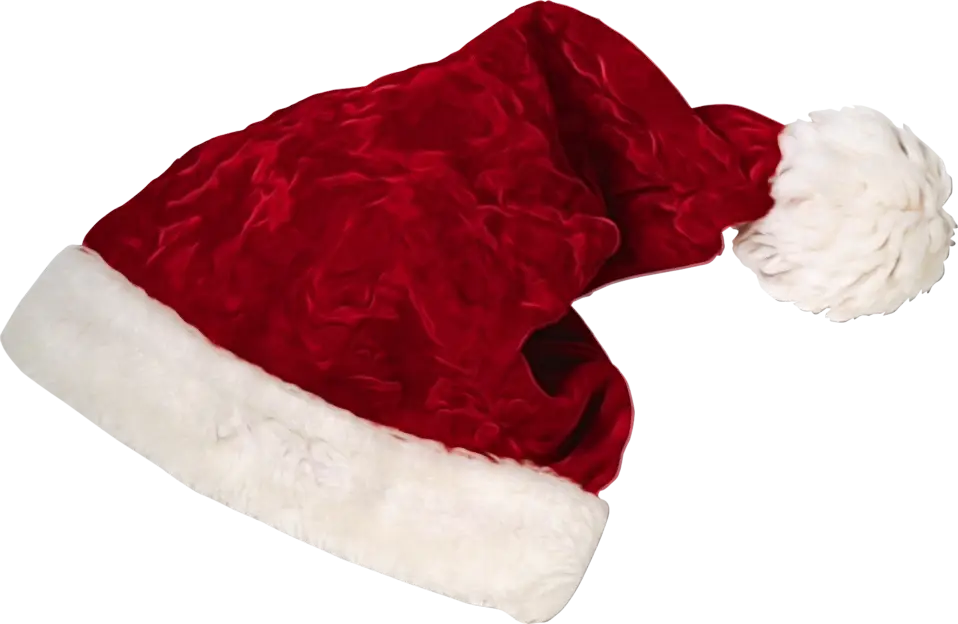 Festive Red Santa Hat for Christmas