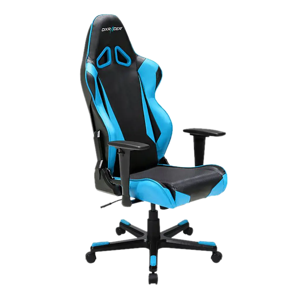 Ergonomic Blue and Black Gaming Chair