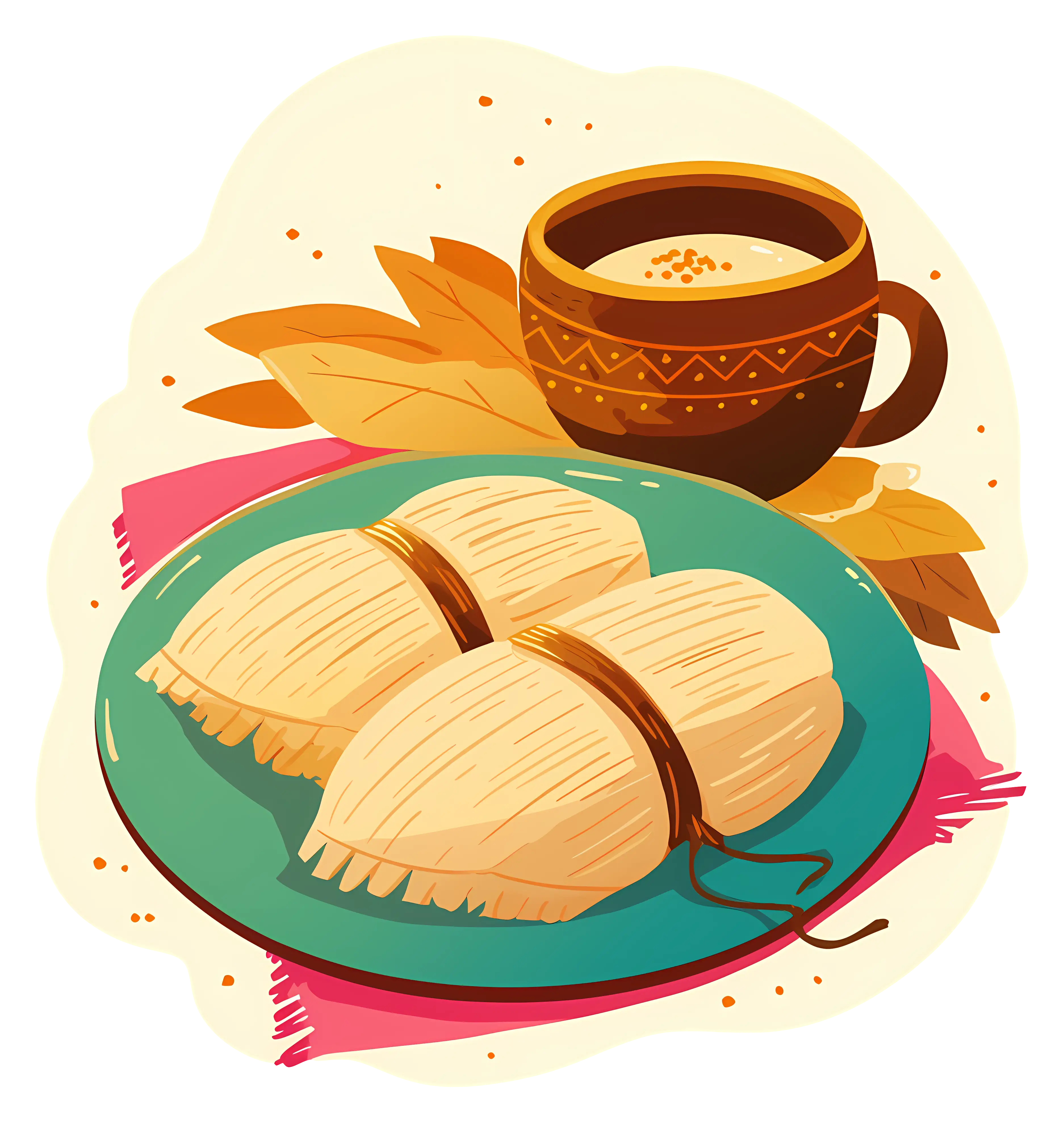 Traditional Tamales and Coffee