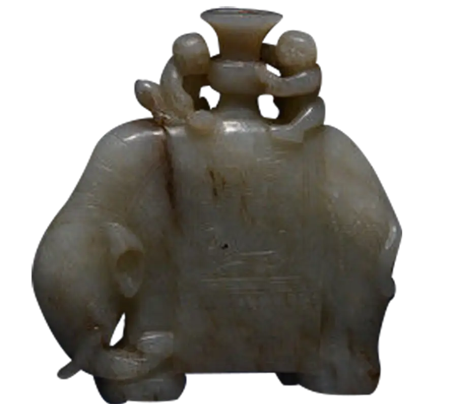 Jade Elephant Sculpture Design