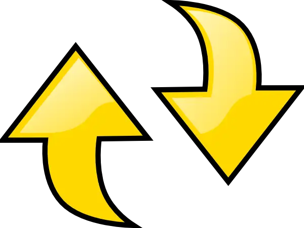 Up and Down Arrows for Direction